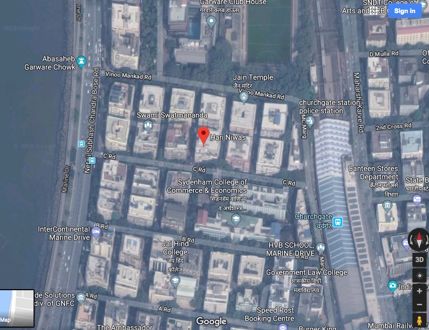 3 BHK Semi Furnished in Hari Niwas , Churchgate