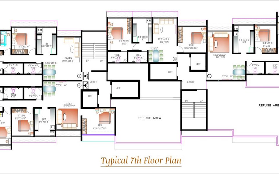 Floor Plan - New Vinay, Santacruz East