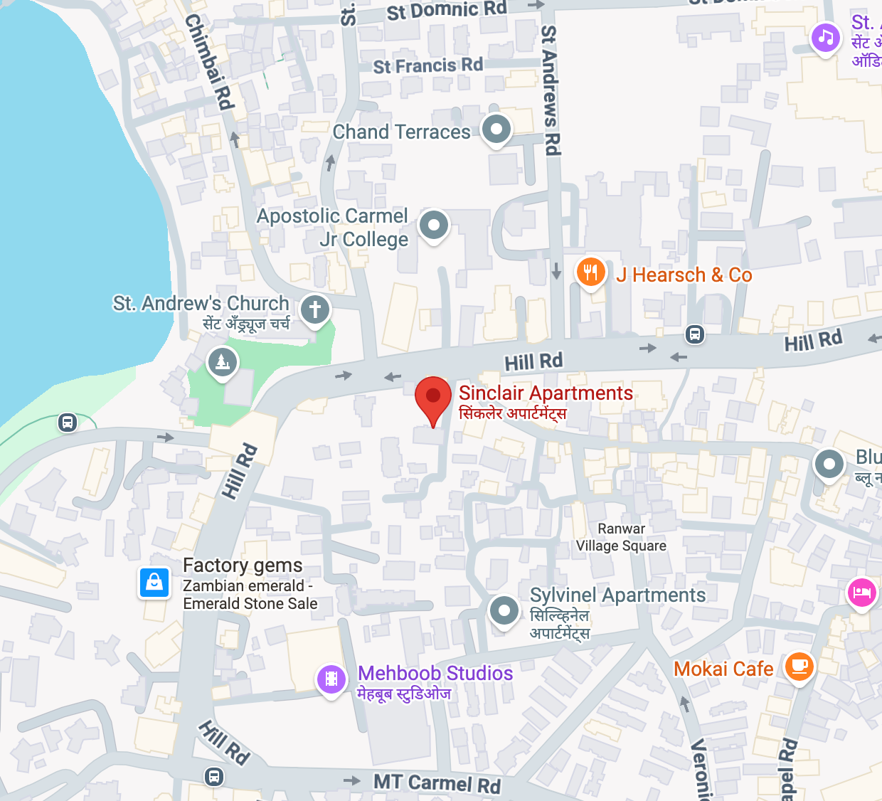 Flat on rent in Sinclair Apartment, Bandra West