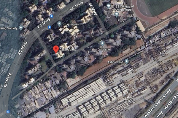 Flat on rent in Sea View, Bandra West