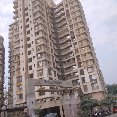 Flat on rent in Palatial Heights, Powai