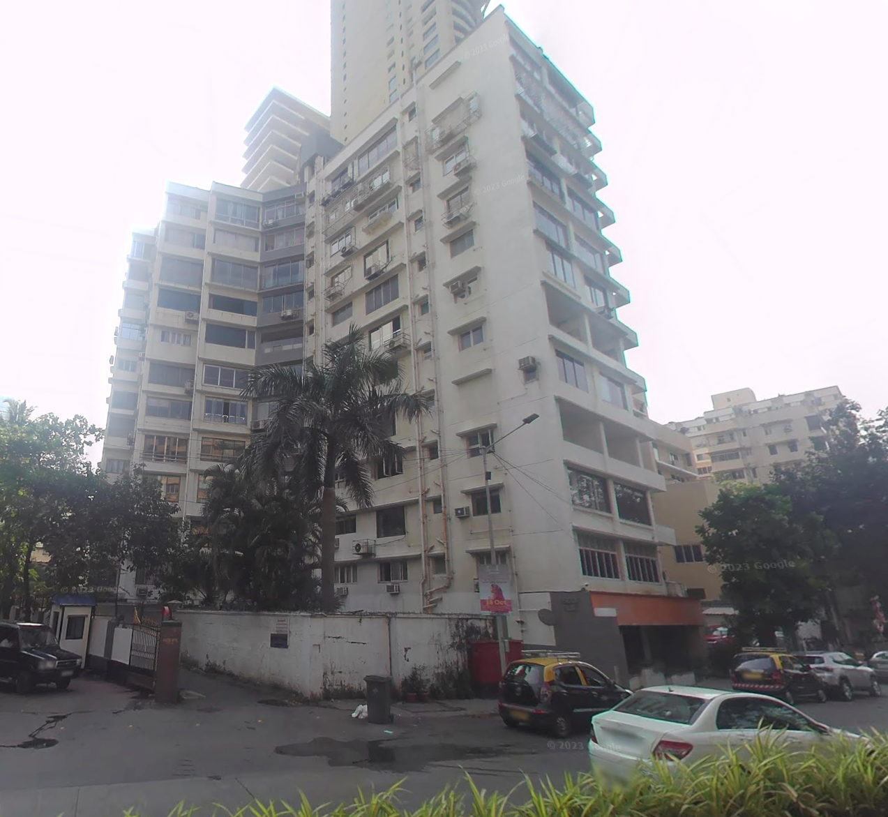 3 BHK Flat on Rent in Breach Candy - Peacock Palace Apartment