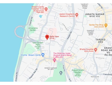 Flat on rent in Belle View, Breach Candy