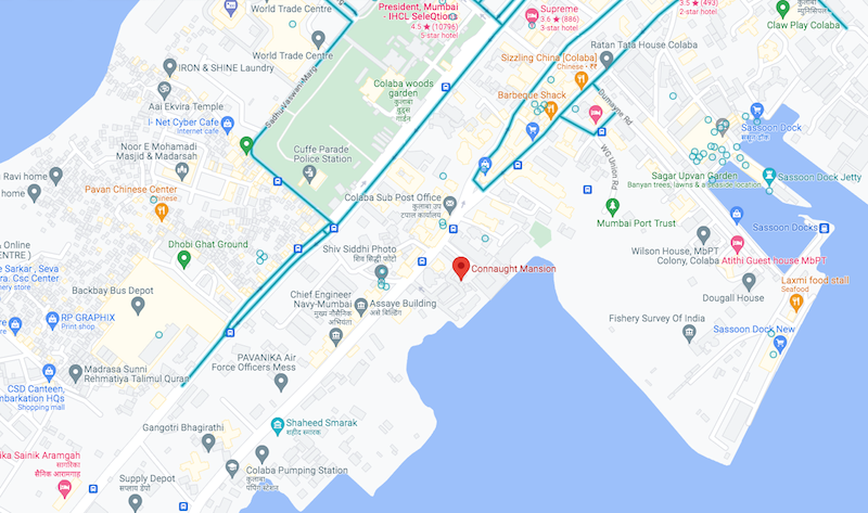 3 BHK Flat for Sale in Colaba - Connaught Mansion