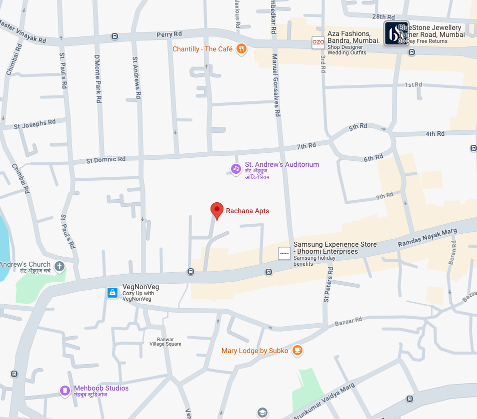 2 BHK Flat on Rent in Bandra West - Rachana