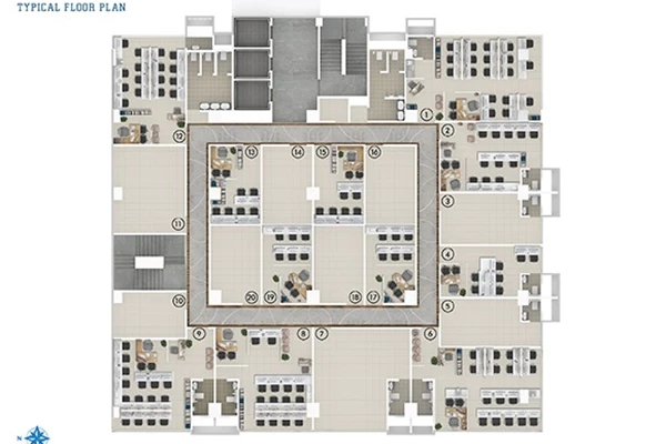 Office for sale in Damji Shamji Corporate Square, Ghatkopar East