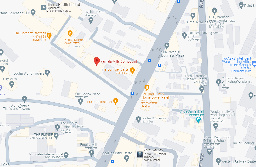 Office Space Office on Rent in Lower Parel - Kamala Mills Compound