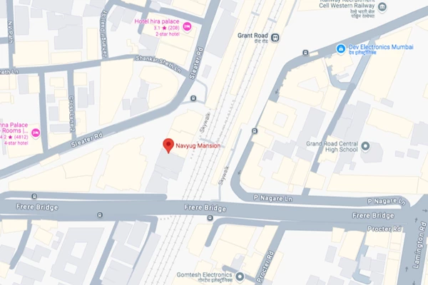 Flat for sale in Navyug Mansion, Grant Road