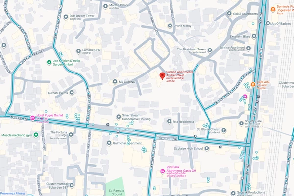 Flat on rent in Sunrise Apartments, Andheri West