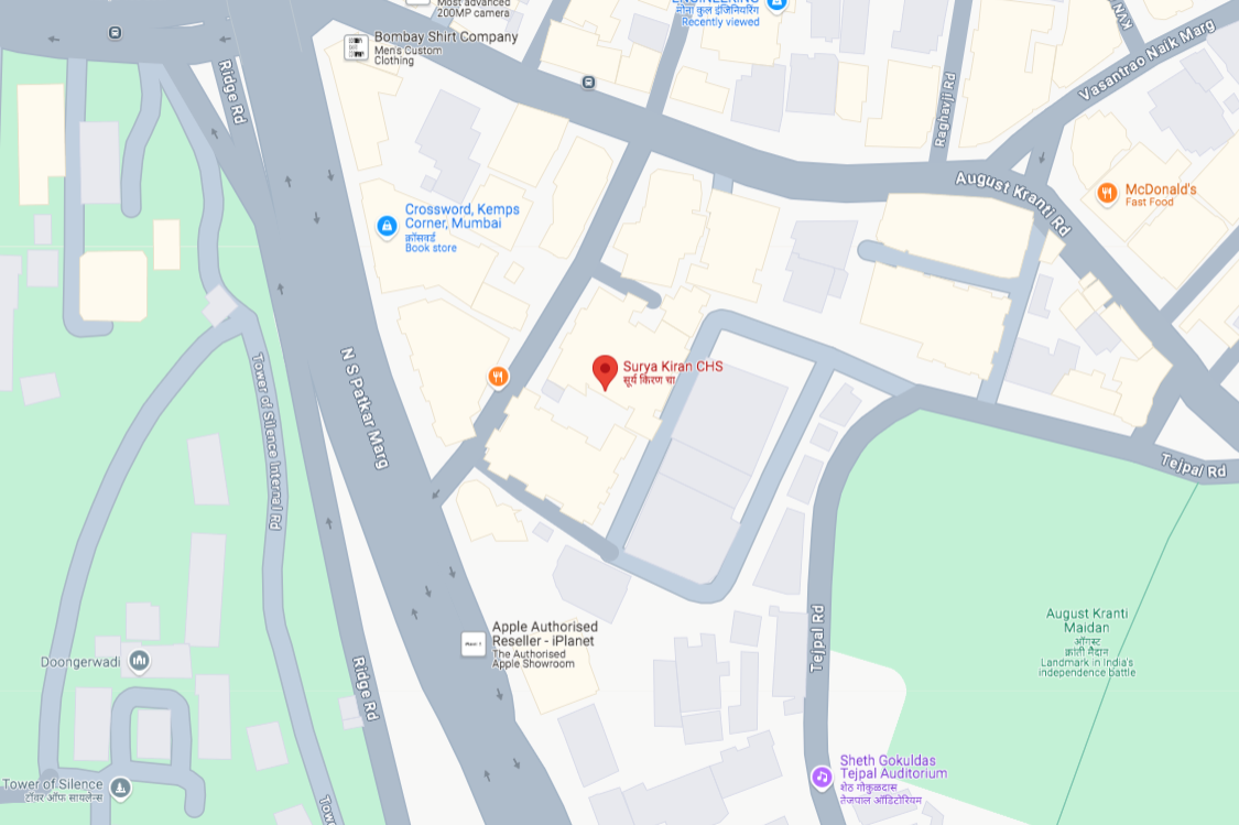 2 BHK Flat for Sale in Kemps Corner - Surya Kiran - Kemps Corner
