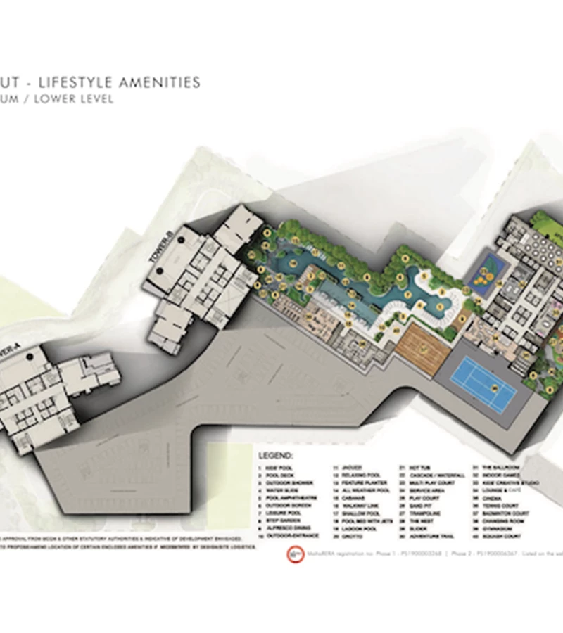 Masterlayout - Rustomjee Crown Tower A, Prabhadevi