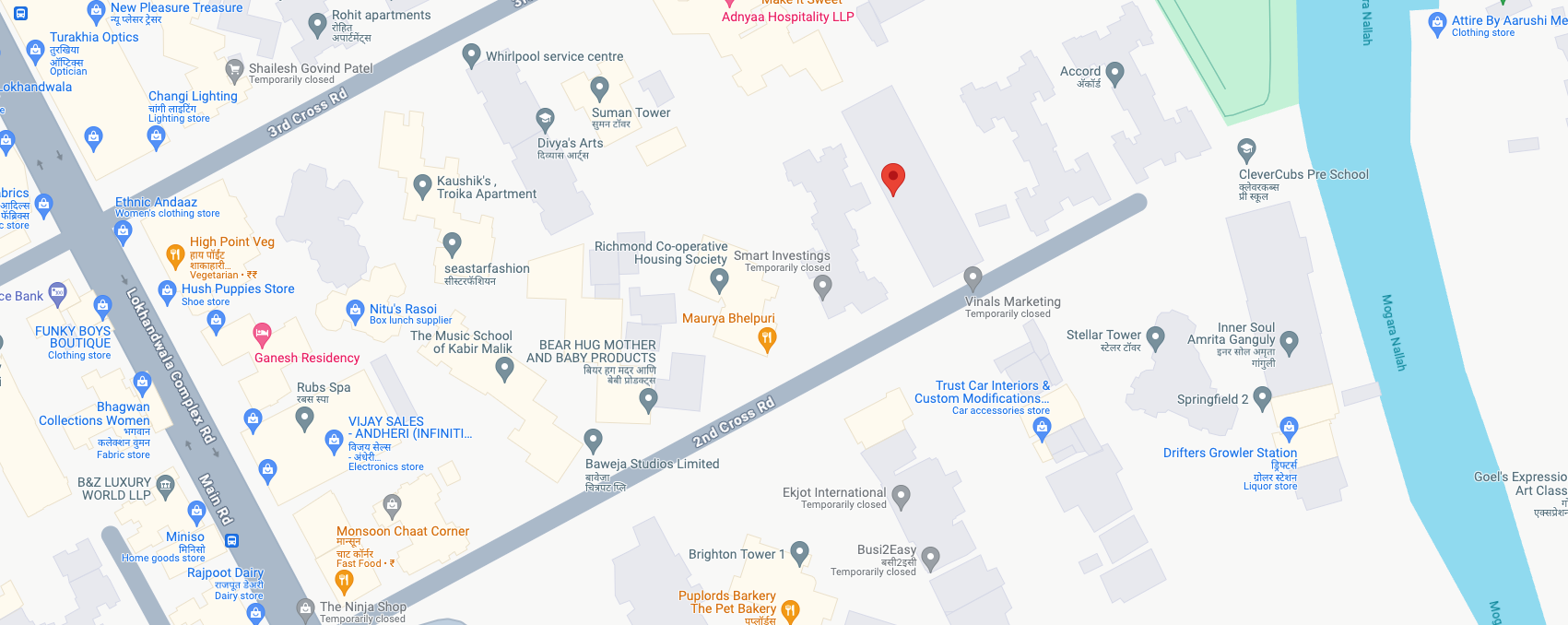 2 BHK Flat on Rent in Andheri West - Kenmore Apartments