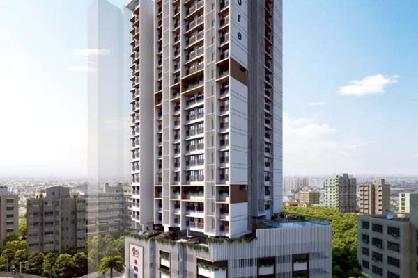 Flat on rent in Romell Amore, Andheri West