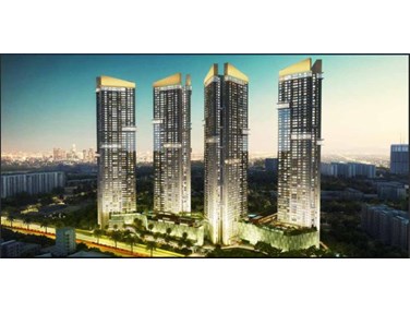 Flat on rent in Auris Serenity, Malad West