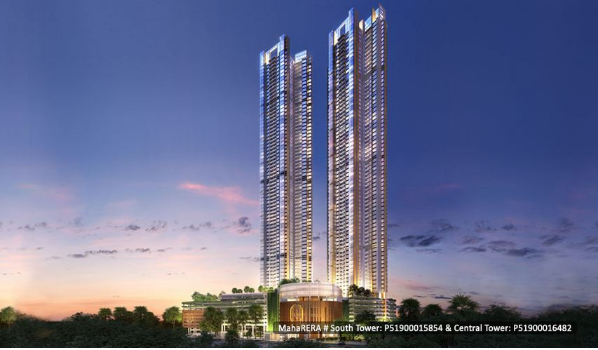 2 BHK Flat on Rent in Mahalaxmi - Piramal Mahalaxmi Central Tower