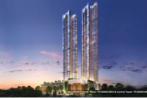 Flat on rent in Piramal Mahalaxmi Central Tower, Mahalaxmi