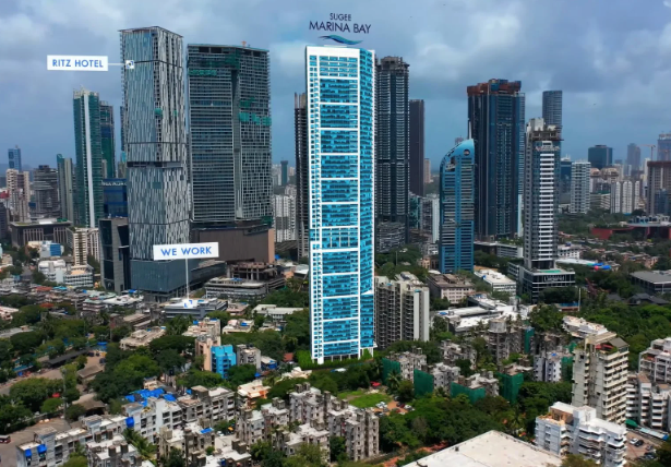 3 BHK Flat on Rent in Worli - Marina Bay