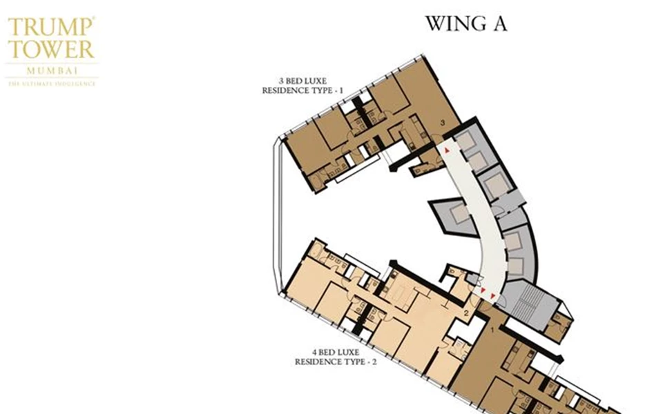 7 - Lodha Trump Tower, Worli