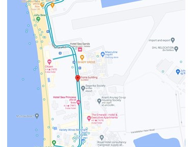 Flat on rent in Fiona, Juhu