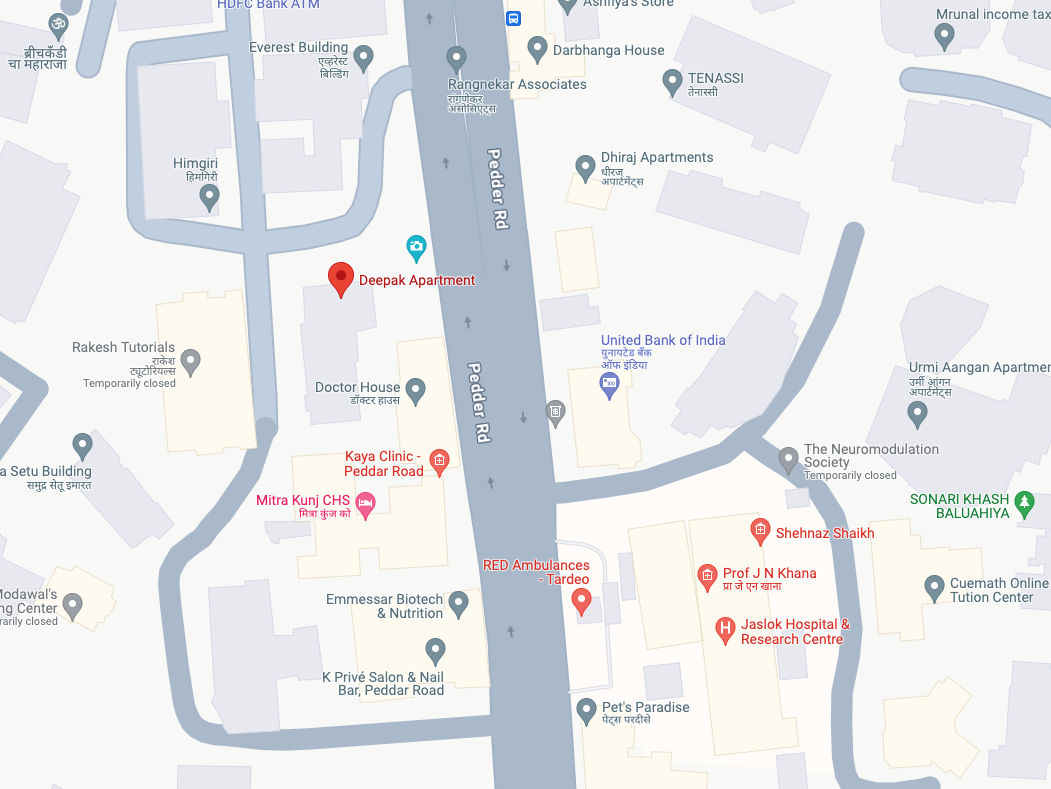 2 BHK Flat for Sale in Peddar Road - Deepak Apartment 