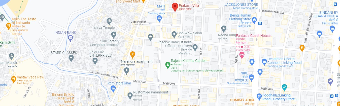 3 BHK Flats on Rent in Prakash Villa, Santacruz West