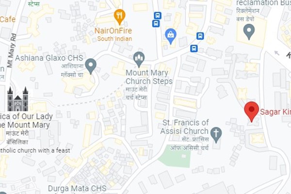 Flat on rent in Sagar Kiran, Bandra West