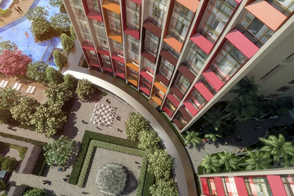 Flat on rent in Lodha Adrina, Worli