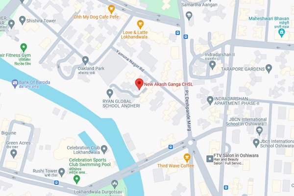 Flat on rent in New Akash Ganga CHSL, Andheri West