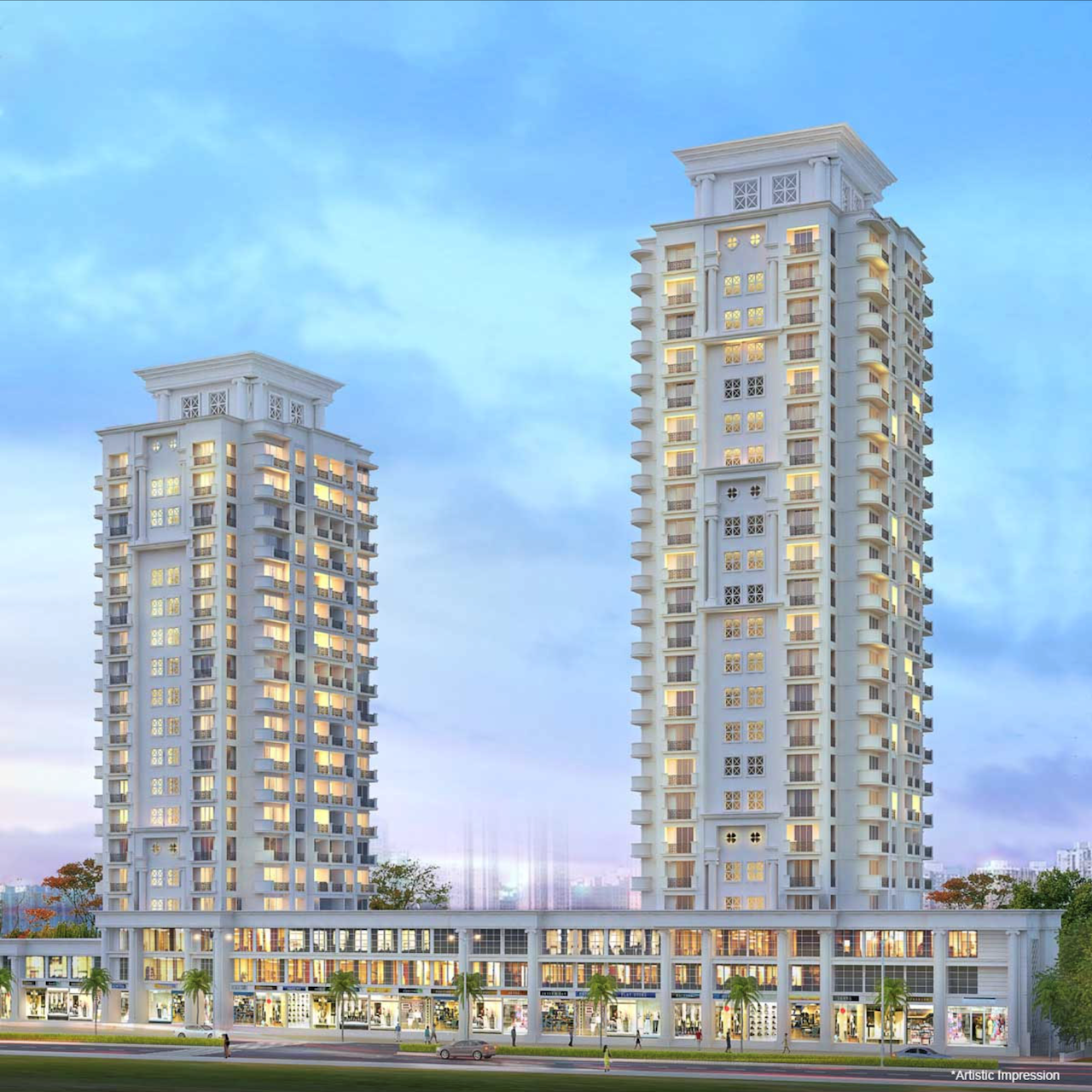 Office Space Flat on Rent / Sale in Thane West - STG Signature