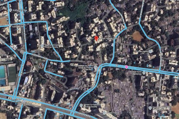 Flat on rent in Rukmini Vaibhav, Andheri West