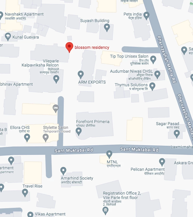 1 - Blossom Residency, Vile Parle East