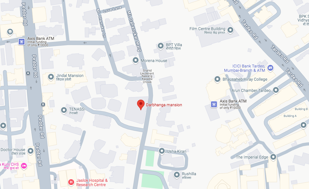 3 BHK Flat on Rent in Tardeo - Darbhanga Mansion