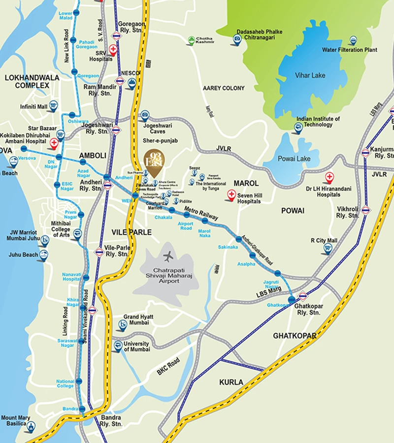 6 - 93 East, Andheri East