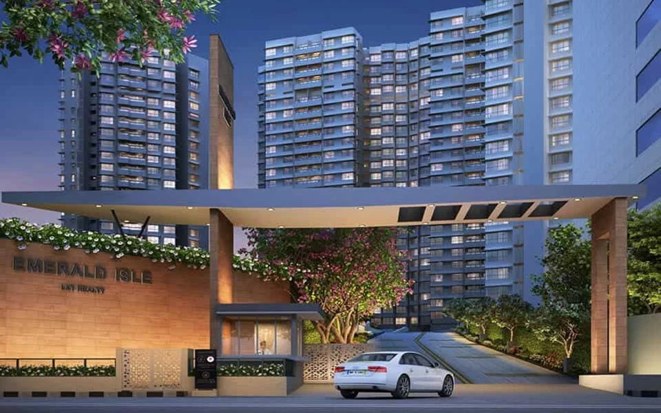 Entrance View Emerald Isle - L&T Veridian, Powai