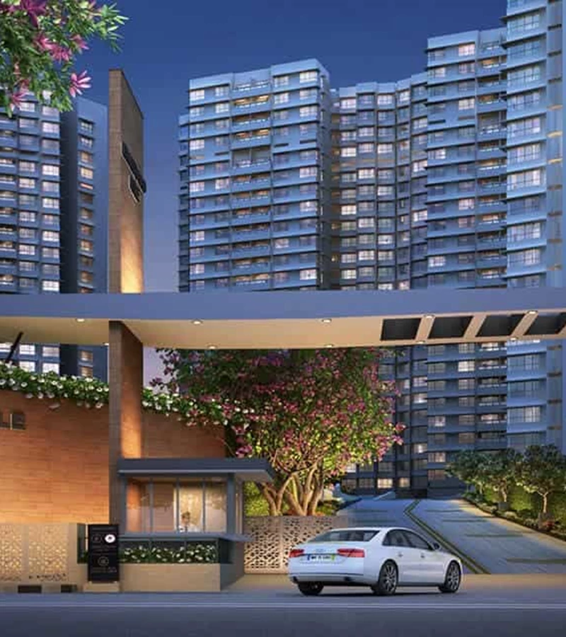 Entrance View Emerald Isle - L&T Veridian, Powai