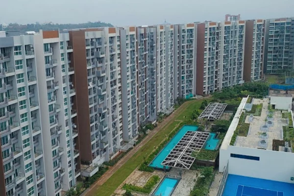 Flat on rent in L&T Seawoods Residences Phase 2, Seawoods