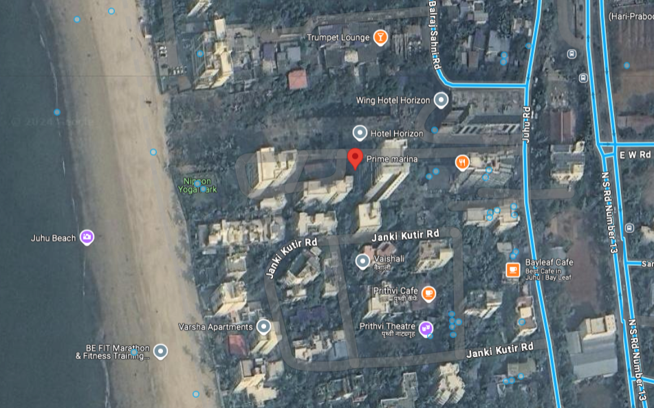 4 BHK Flat on Rent in Juhu - Prime Marina