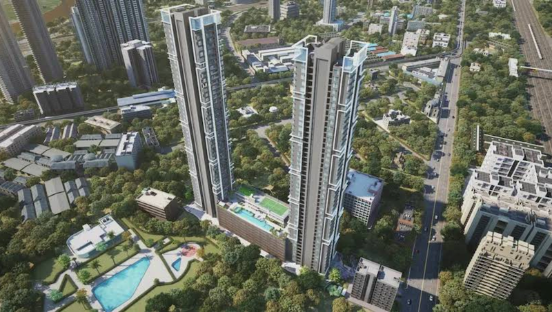 3 BHK Flat for Sale in Mahalaxmi - Prestige Jasdan Classic
