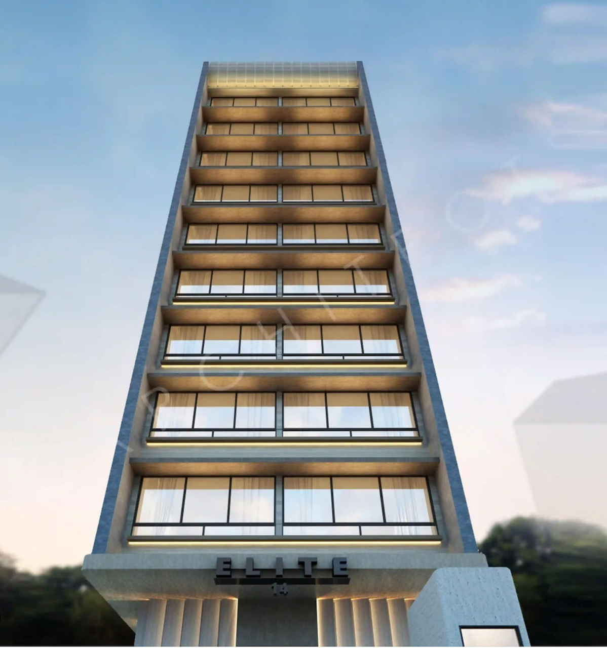 3 BHK Flat on Rent in Khar West - Elite Residency