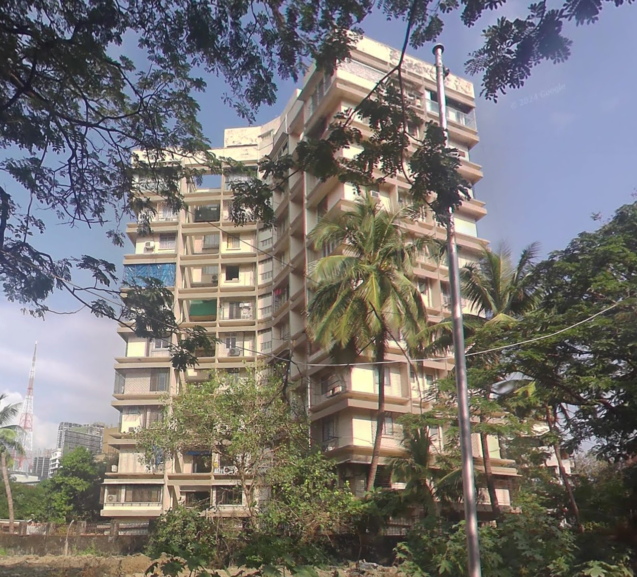 3 BHK Flat on Rent in Worli - Krishna Building