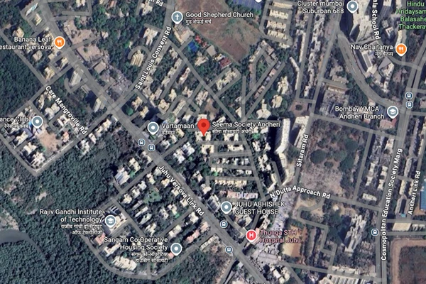 Flat on rent in Seema Society, Andheri West