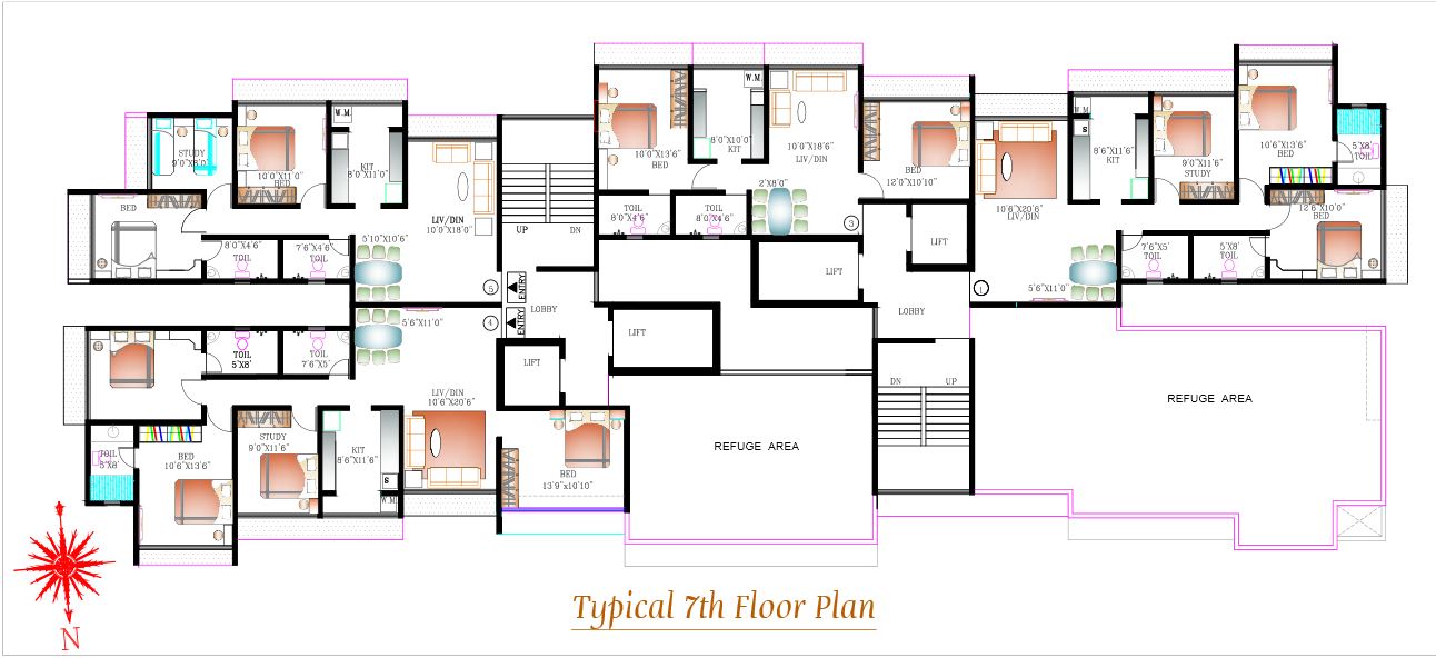 Floor Plan - New Vinay, Santacruz East