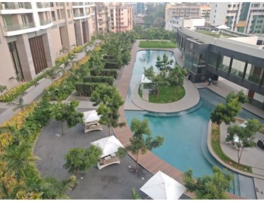 Flat on rent in Windsor Grande Residences, Andheri West