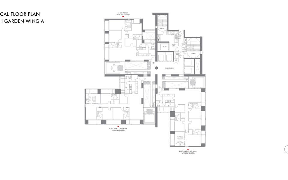 Floor Plan1 - Lodha Evoq, Wadala