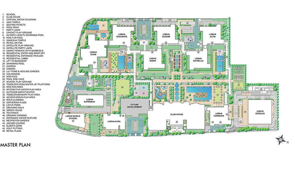 Location Plan - Lodha Evoq, Wadala