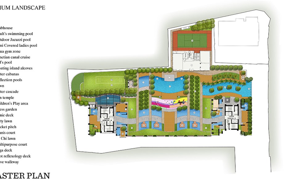 Location Plan - Lodha Venezia, Parel