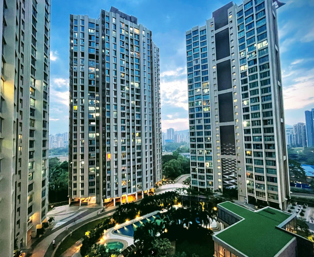 2 BHK Flat for Sale in Thane West - Kalpataru Sunrise