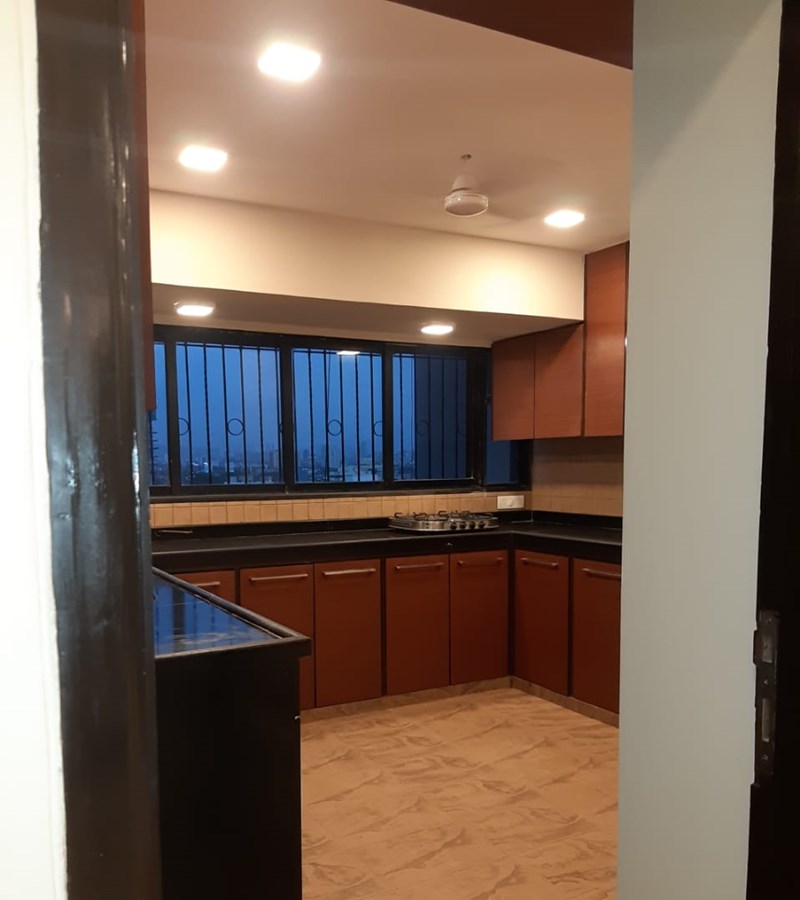 Kitchen - Everest Apartments, Bandra West