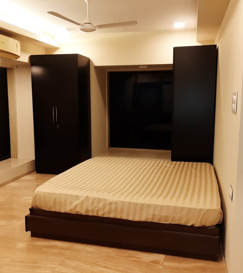 Master Bedroom - Everest Apartments, Bandra West