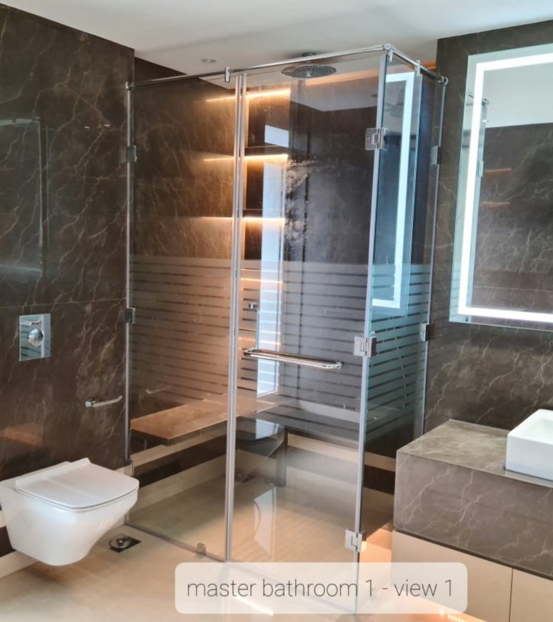 Master Bathroom - Joy Legend, Khar West